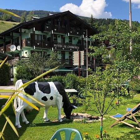 Hotel Le Chinfrey Les Gets Eksteriør billede