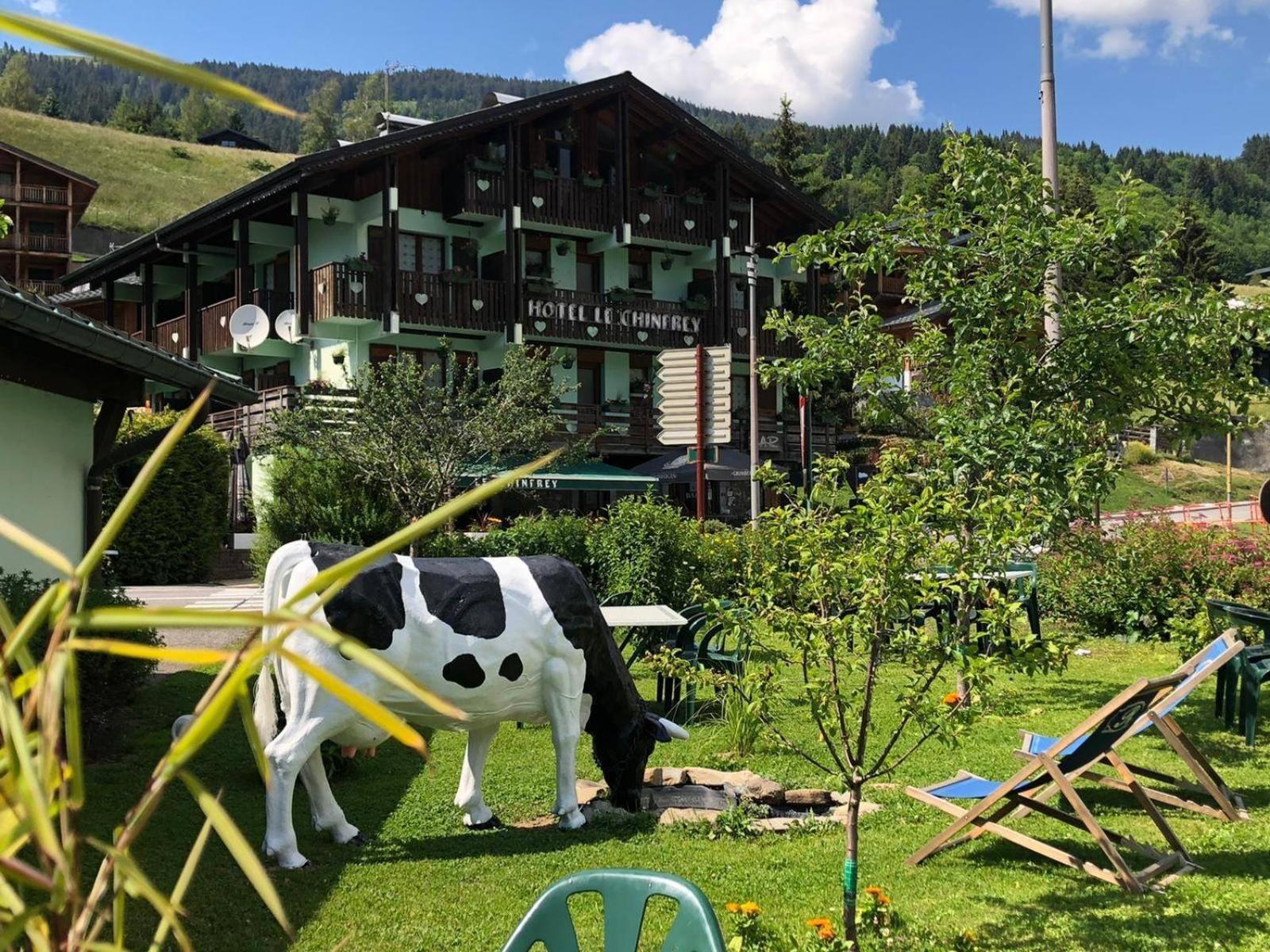 Hotel Le Chinfrey Les Gets Eksteriør billede